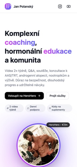 Jan Polanský — mobilní verze